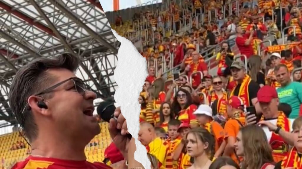 Zenek Martyniuk. Występ na meczu Jagielloni